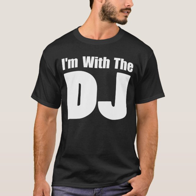 Estoy con la camiseta de DJ (Anverso)