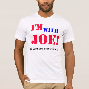 Estoy con la camiseta de Joe