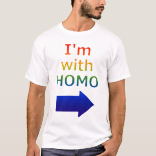 "Estoy con la camiseta del HOMO"