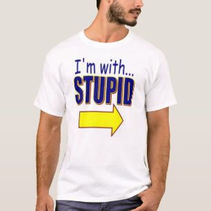 Estoy con la camiseta estúpida