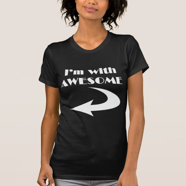 Estoy con la camiseta menuda impresionante (Anverso)