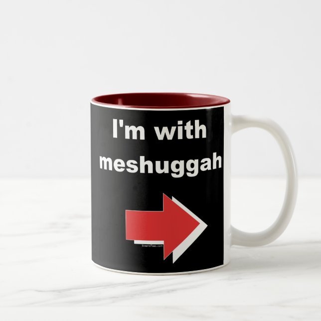Estoy con la taza de Meshuggah (Derecha)