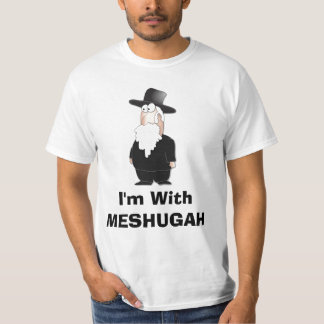Estoy con MESHUGAH - camisa divertida del rabino