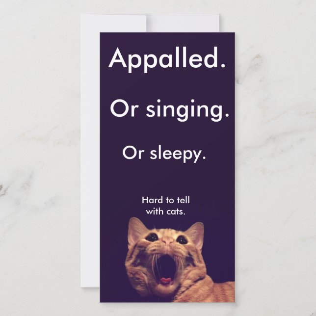 Estoy consternado. Probablemente. (Anverso)