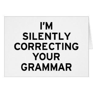 Estoy corrigiendo la gramática