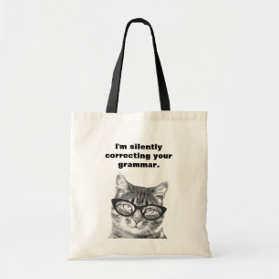 Estoy corrigiendo silenciosamente tu bolsa de tote
