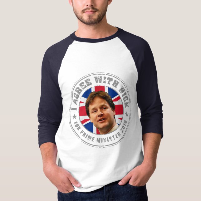 Estoy de acuerdo con la camiseta de Nick (Anverso)