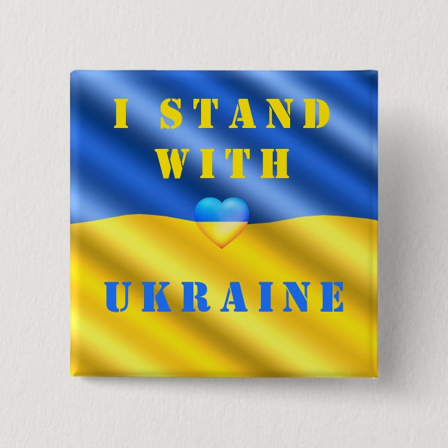 Estoy de acuerdo con la libertad de botón de Ucran (Anverso)