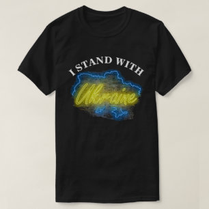 ESTOY DE PIE CON LA Camiseta DE UCRANIA