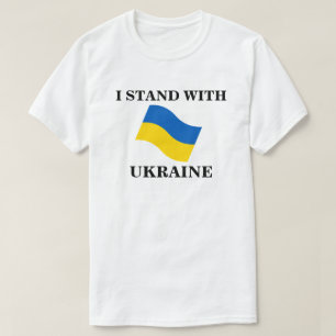 ESTOY DE PIE CON LA Camiseta DE UCRANIA
