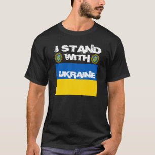 ESTOY DE PIE CON LA camiseta masculina de UCRANIA