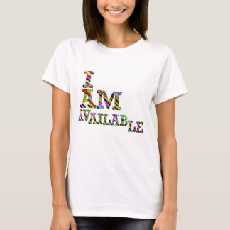Estoy disponible para camisetas