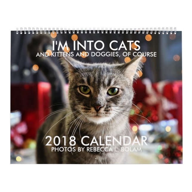 Estoy EN CALENDARIO de los GATOS 2018 de Rebecca (Tapa)
