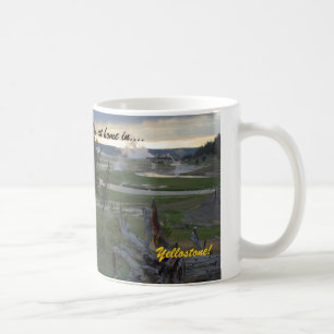 Estoy en casa en….¡Yellowstone! Taza de café