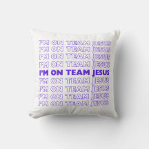 Estoy en la almohada del equipo Jesús