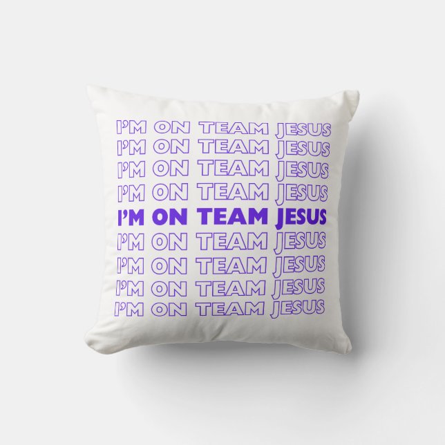 Estoy en la almohada del equipo Jesús (Anverso)