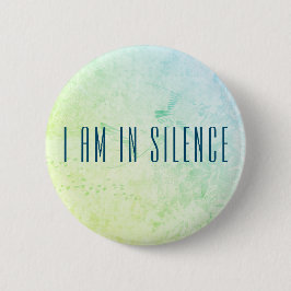 Estoy en Silencio Botón de Meditación para Retreat