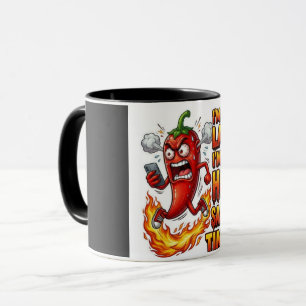 Estoy en tiempo de salsa picante Taza de café dive
