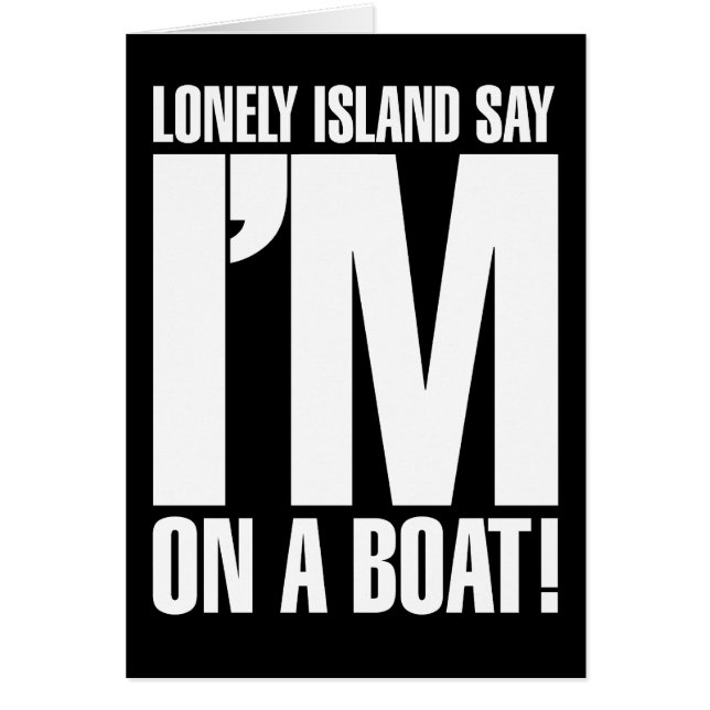 Estoy en un barco (Frente)