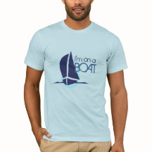 Estoy en una camiseta del barco