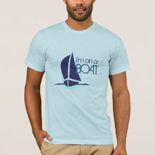 Estoy en una camiseta del barco