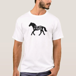 Estoy en una camiseta del caballo