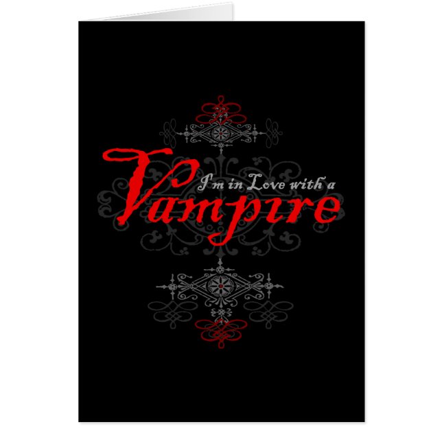 Estoy enamorada de un vampiro (Frente)