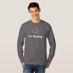 Estoy esperando la camiseta de manga larga