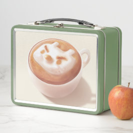 Estoy espumando con sentimientos - arte del café