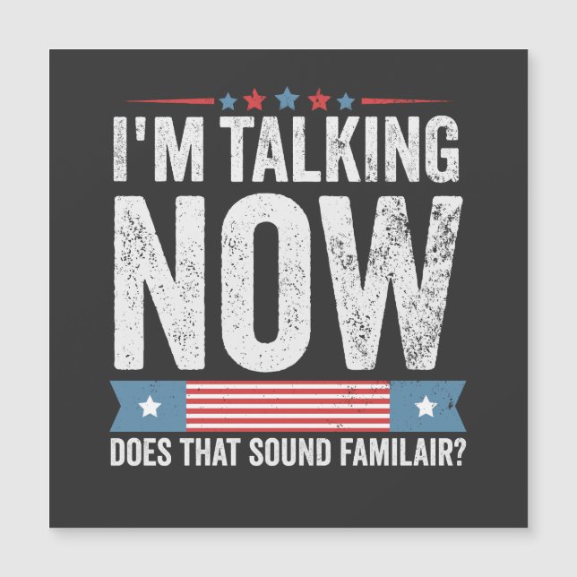 Estoy hablando ahora del debate de Trump Kamala (Anverso)