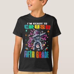 Estoy listo para aplastar camiseta de quinto grado