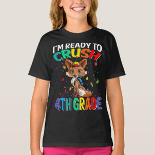 Estoy listo para aplastar la camiseta Fox de 4º Gr