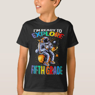 Estoy listo para explorar la camiseta de quinto gr