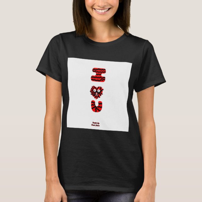 Estoy mareada camiseta de U Women's Black Basic (Anverso)