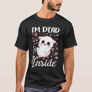 Estoy muerto dentro de la sarcástica camiseta de