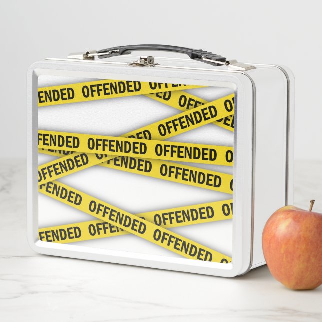 Estoy ofendido por la cinta policial que no cruza (In situ)