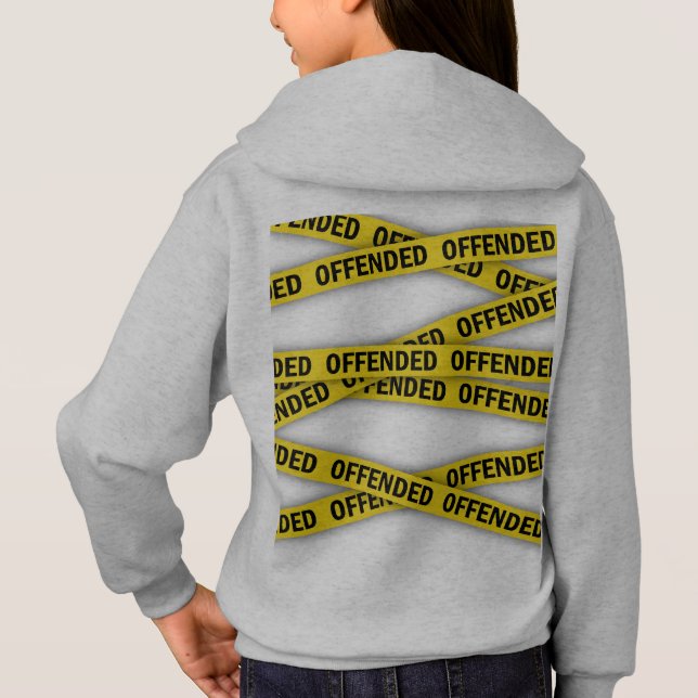 Estoy ofendido por la cinta policial que no cruza (Reverso)