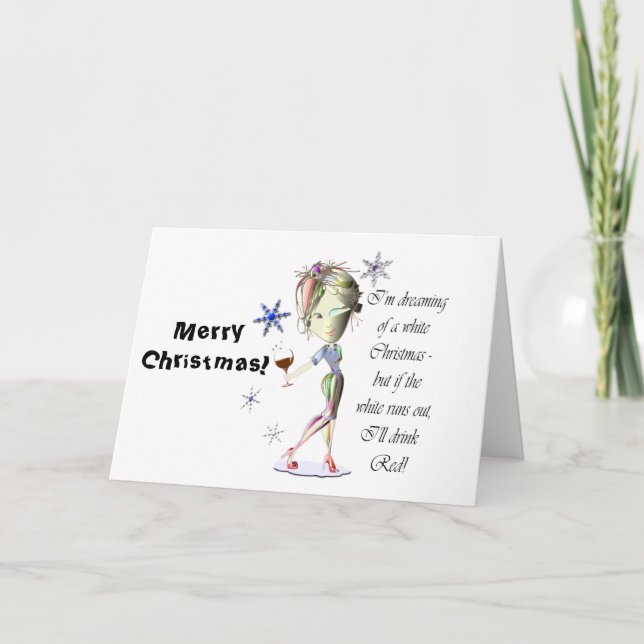 Estoy soñando con el navidad blanco, regalo (Anverso)