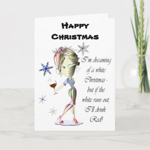 Estoy soñando con el navidad blanco, regalos