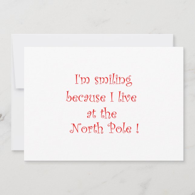 Estoy sonriendo porque - invitaciones (Anverso)