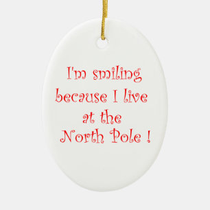 Estoy sonriendo porque - Ornamento Oval
