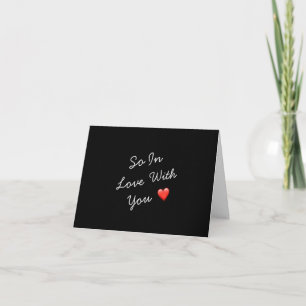 **ESTOY TAN ENAMORADO DE TI** TARJETA DE AMOR