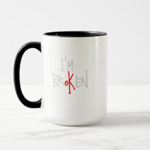 Estoy triste por la taza de café rota