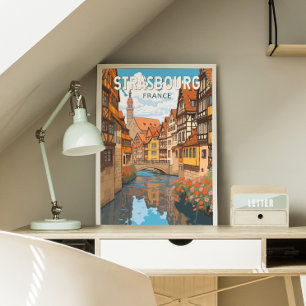 Estrasburgo Francia Viaje Arte Vintage