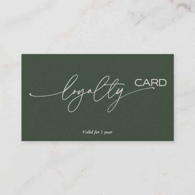 Estrategia de tarjeta de fidelidad para la retenci (Anverso)