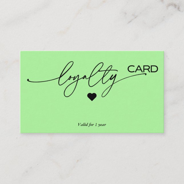 Estrategia de tarjeta de fidelidad para la retenci (Anverso)