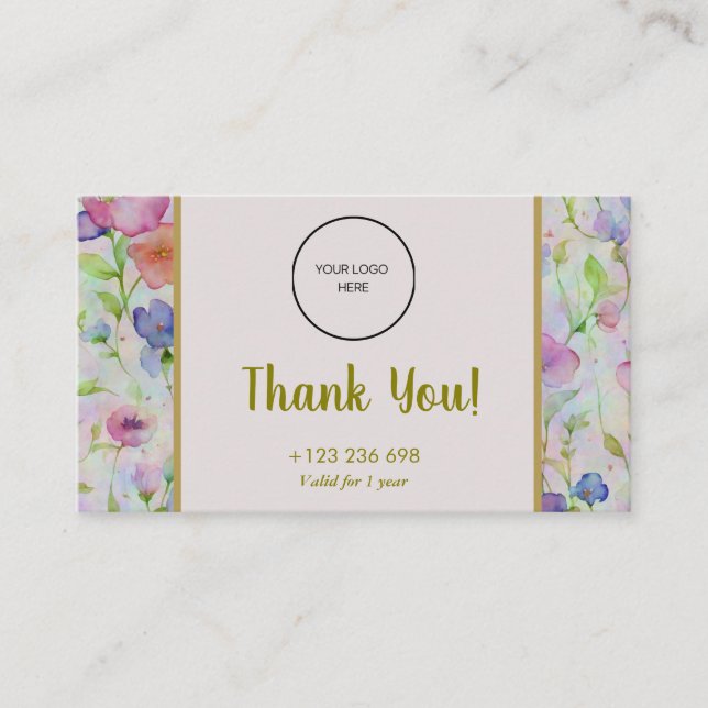 Estrategia de tarjeta de fidelidad para la retenci (Anverso)