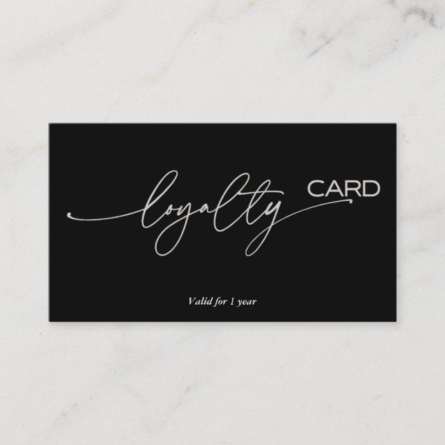 Estrategia de tarjeta de fidelidad para la retenci (Anverso)