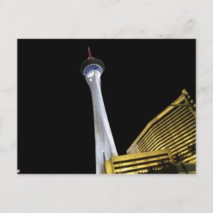 Estratósfera Las Vegas en las postales nocturnas