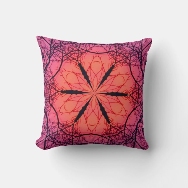 Estrella abstracta del Cojín decorativo David Sq (Anverso)